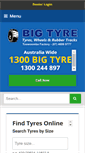 Mobile Screenshot of bigtyre.com.au